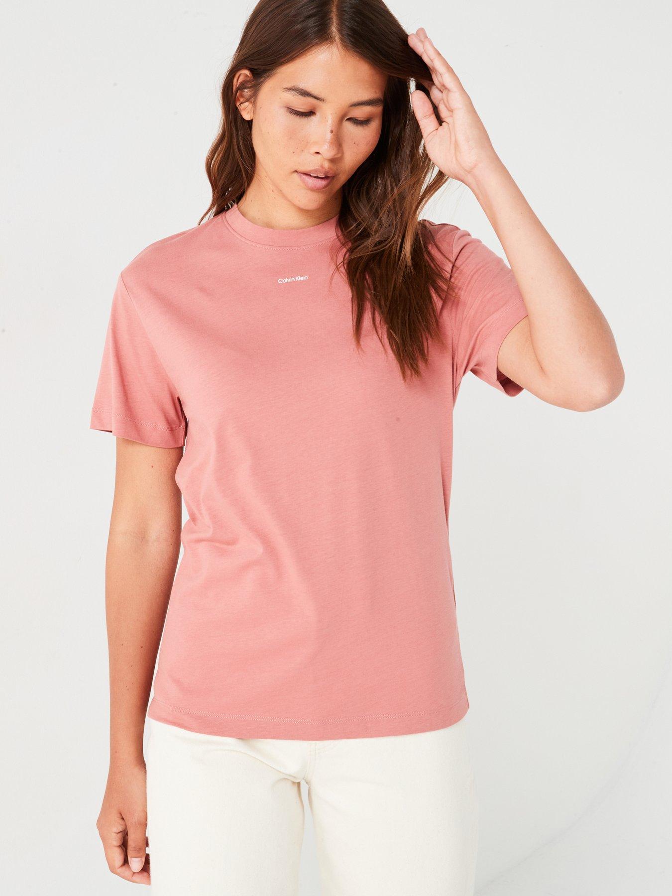 calvin-klein-micro-logo-t-shirt-pink