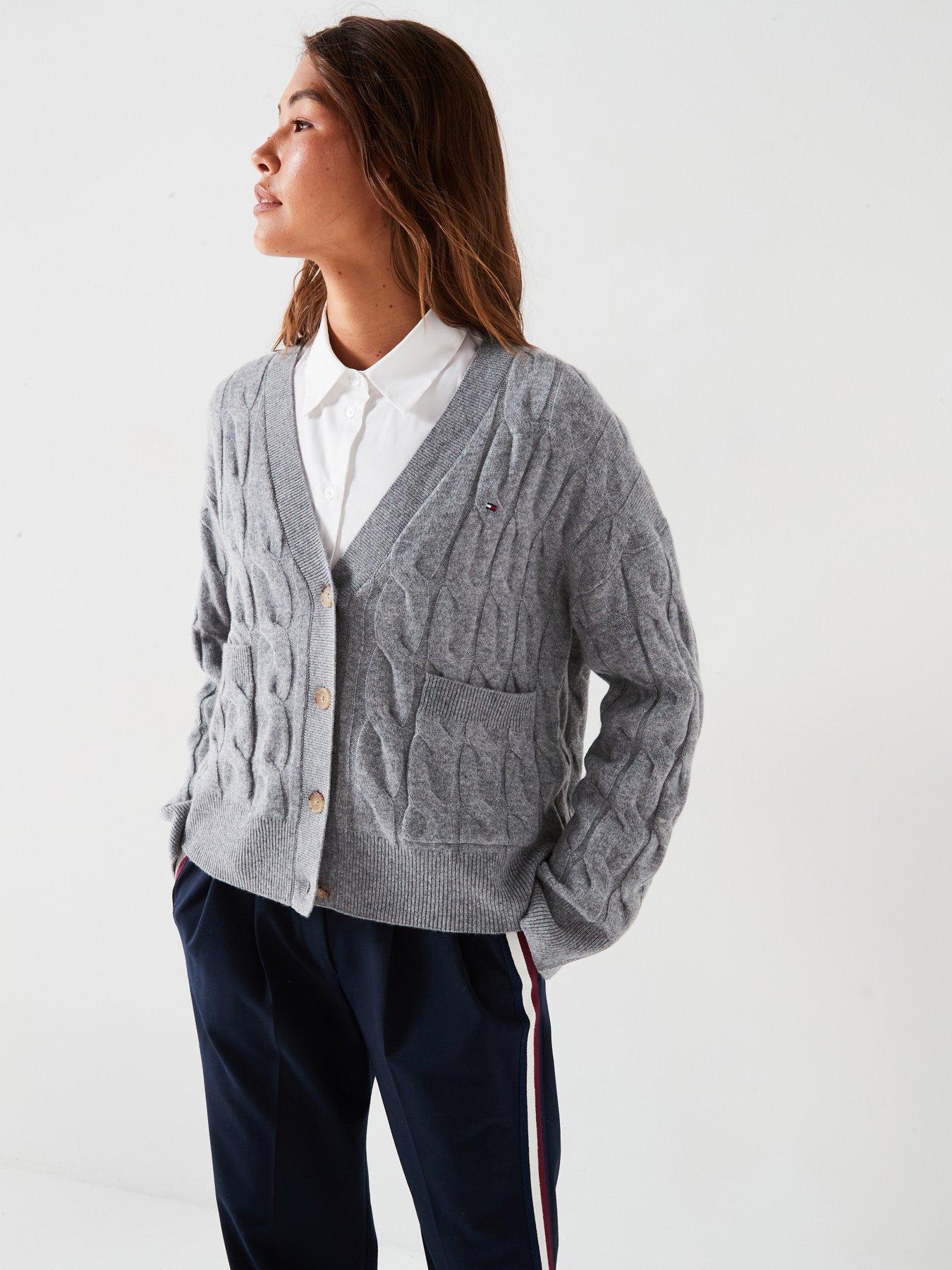 tommy-hilfiger-soft-wool-cable-knit-cardigan-grey