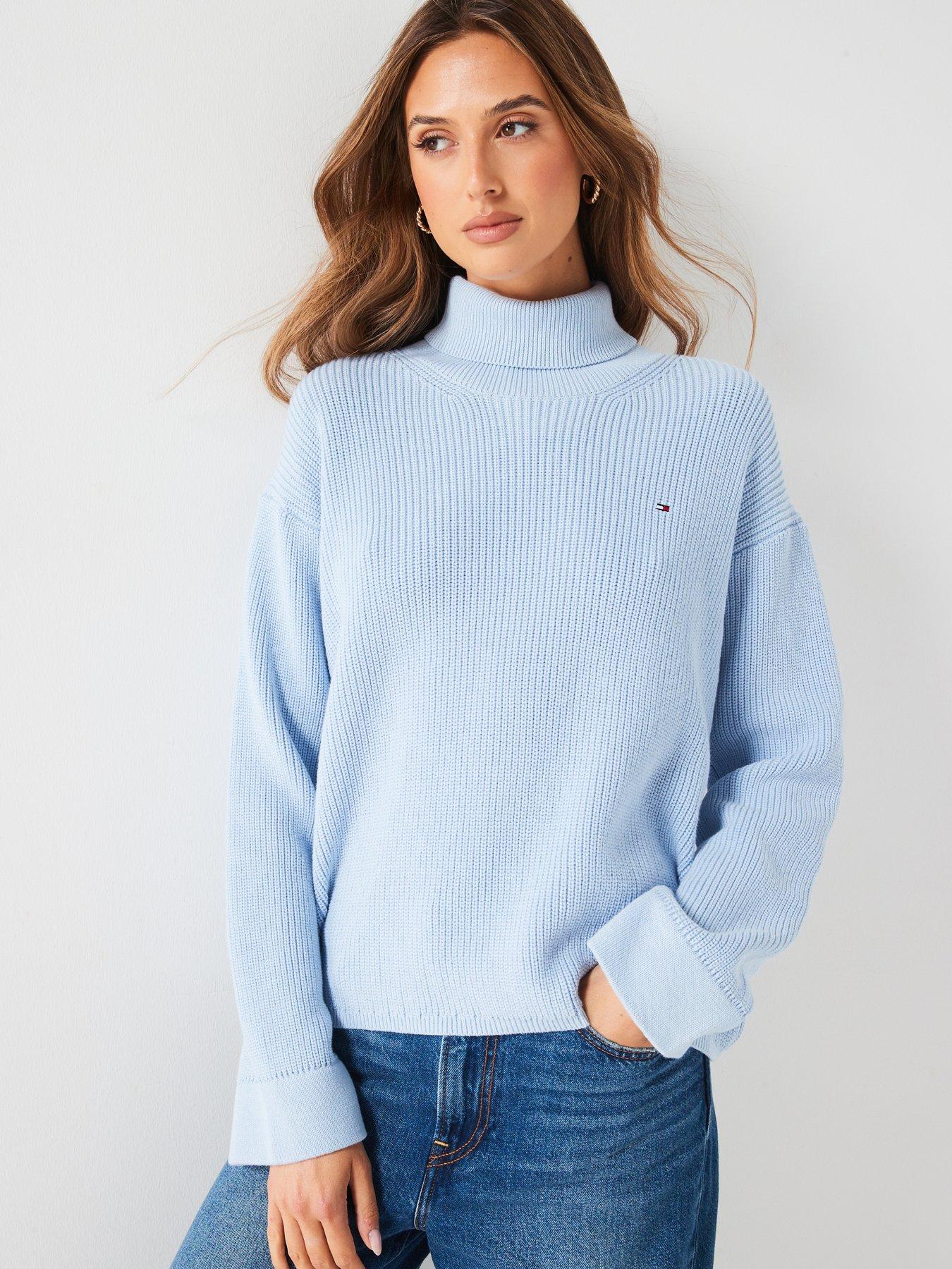 tommy-hilfiger-roll-neck-logo-jumper-blue