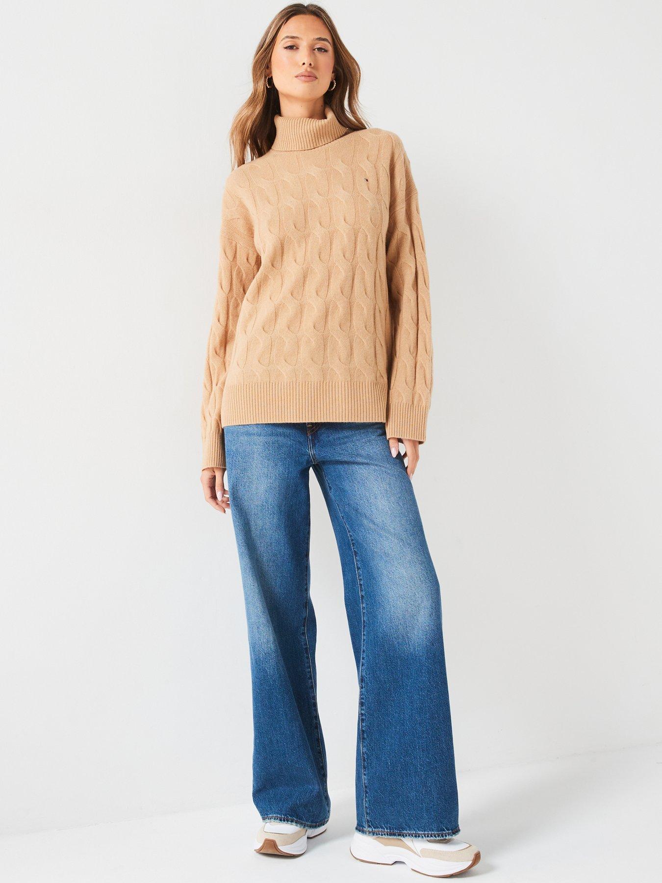 tommy-hilfiger-soft-wool-cable-roll-neck-sweater-beigeback