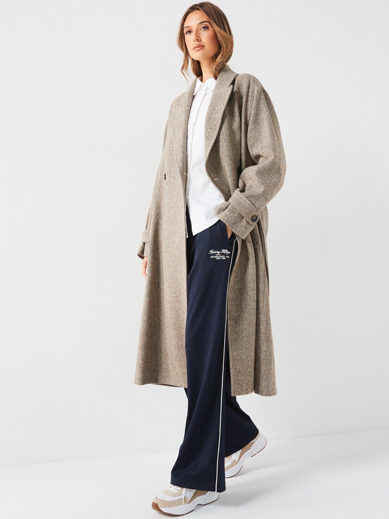 tommy-hilfiger-wool-herringbone-duster-coat-beigeback