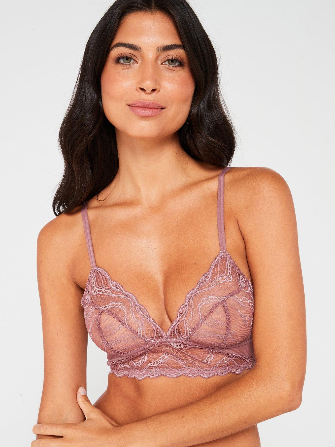 calvin-klein-lace-triangle-bralette-pink