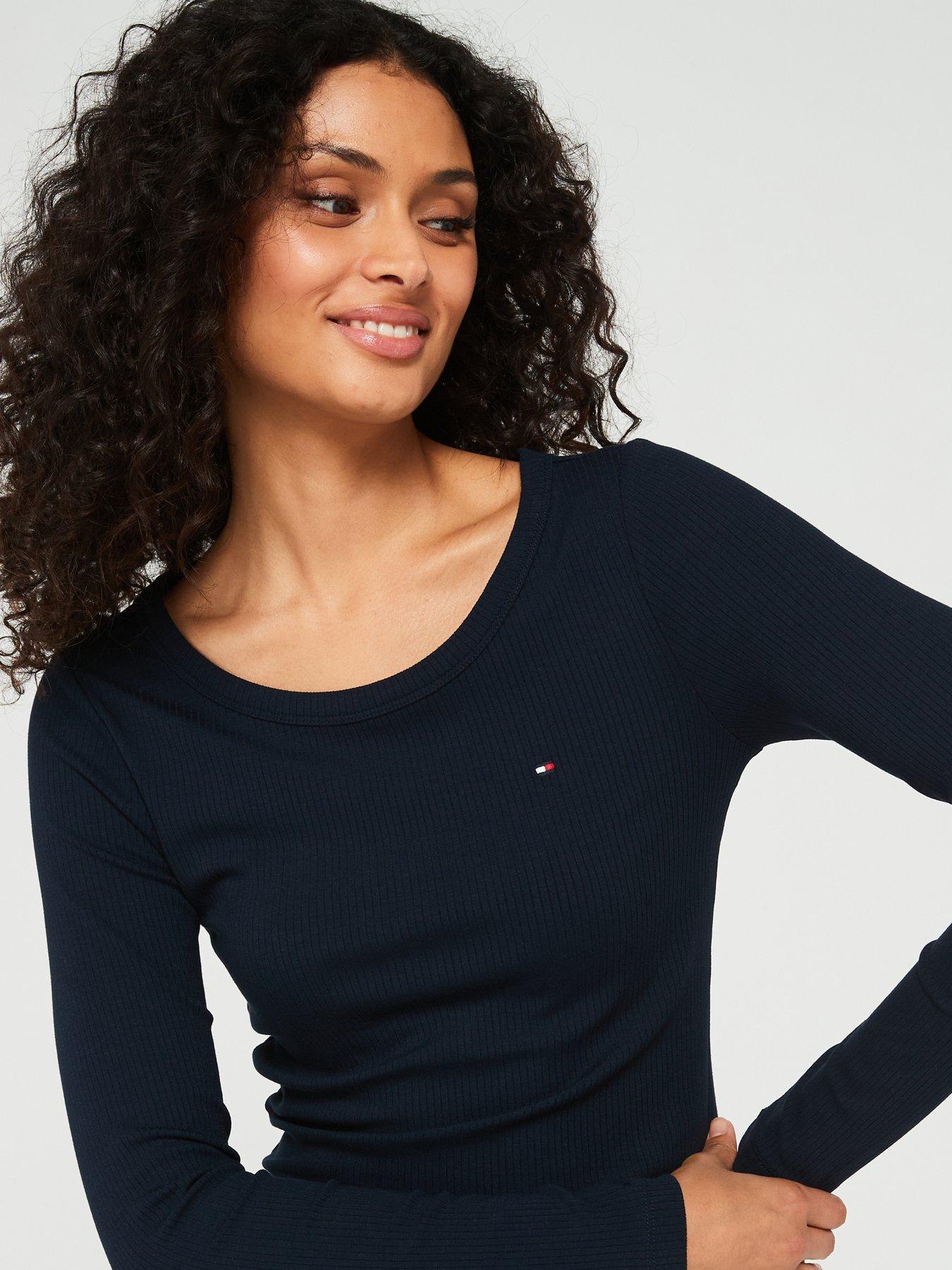 tommy-hilfiger-slim-long-sleeve-top-navyoutfit