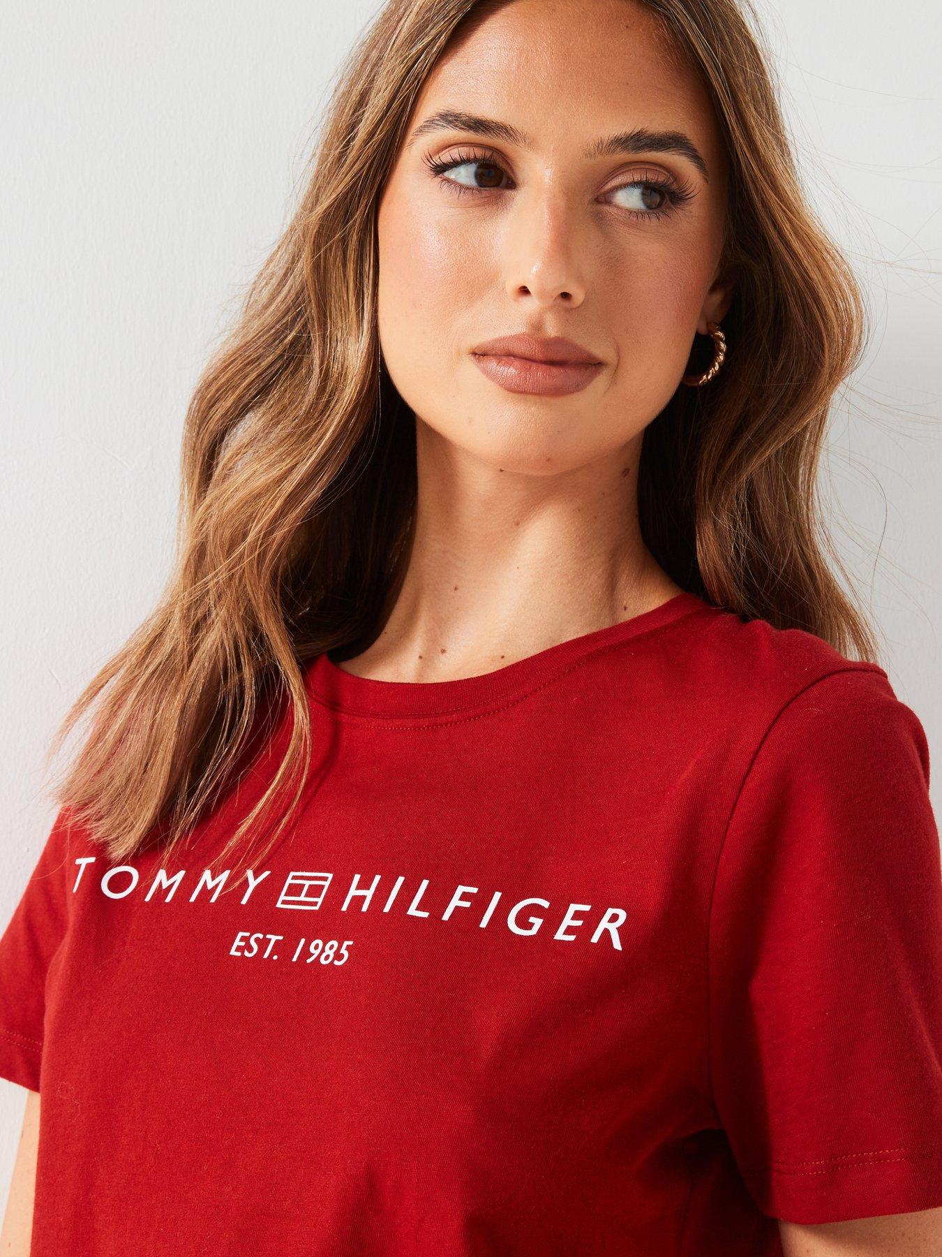 tommy-hilfiger-logo-crew-neck-short-sleeve-t-shirt-redoutfit