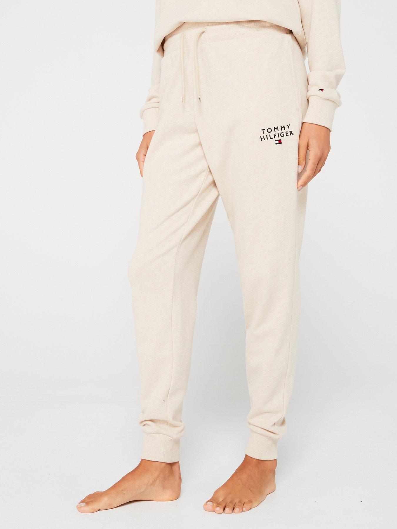 tommy-hilfiger-logo-lounge-pants-cream