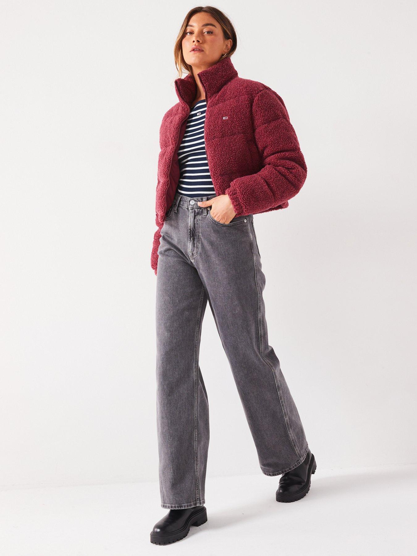 tommy-jeans-cropped-teddy-padded-jacket-redback