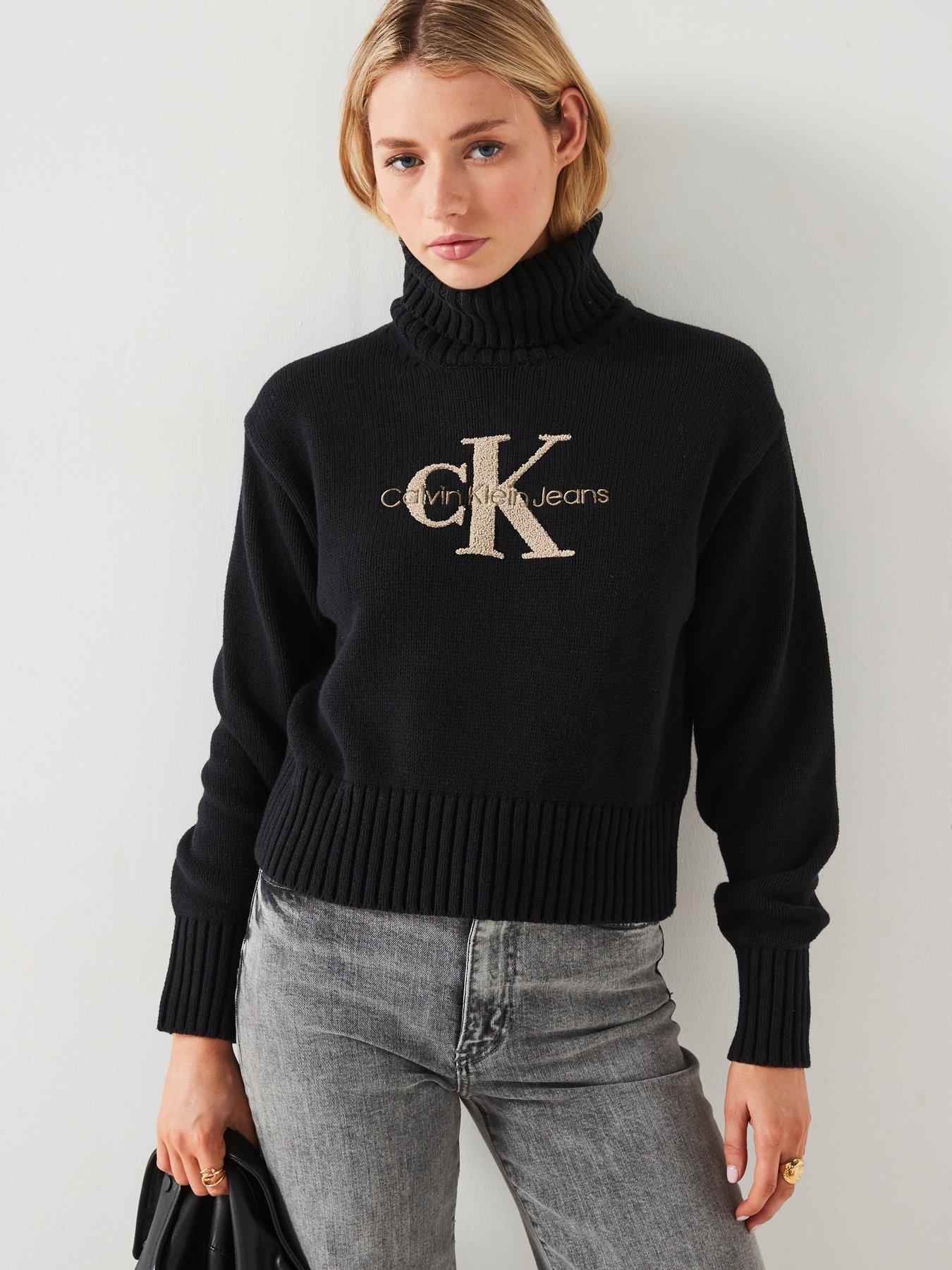 calvin-klein-jeans-chenille-monologo-jumper-black