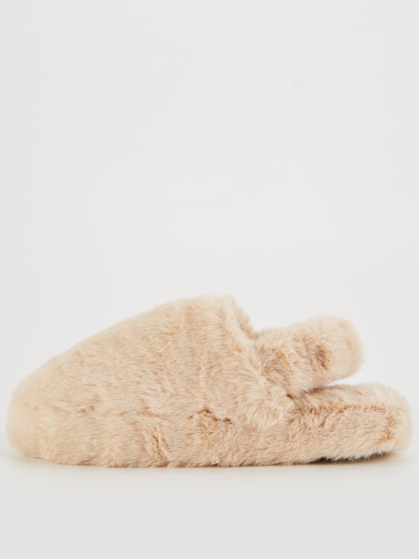 v-by-very-faux-fur-mule-with-elastic-back-cream