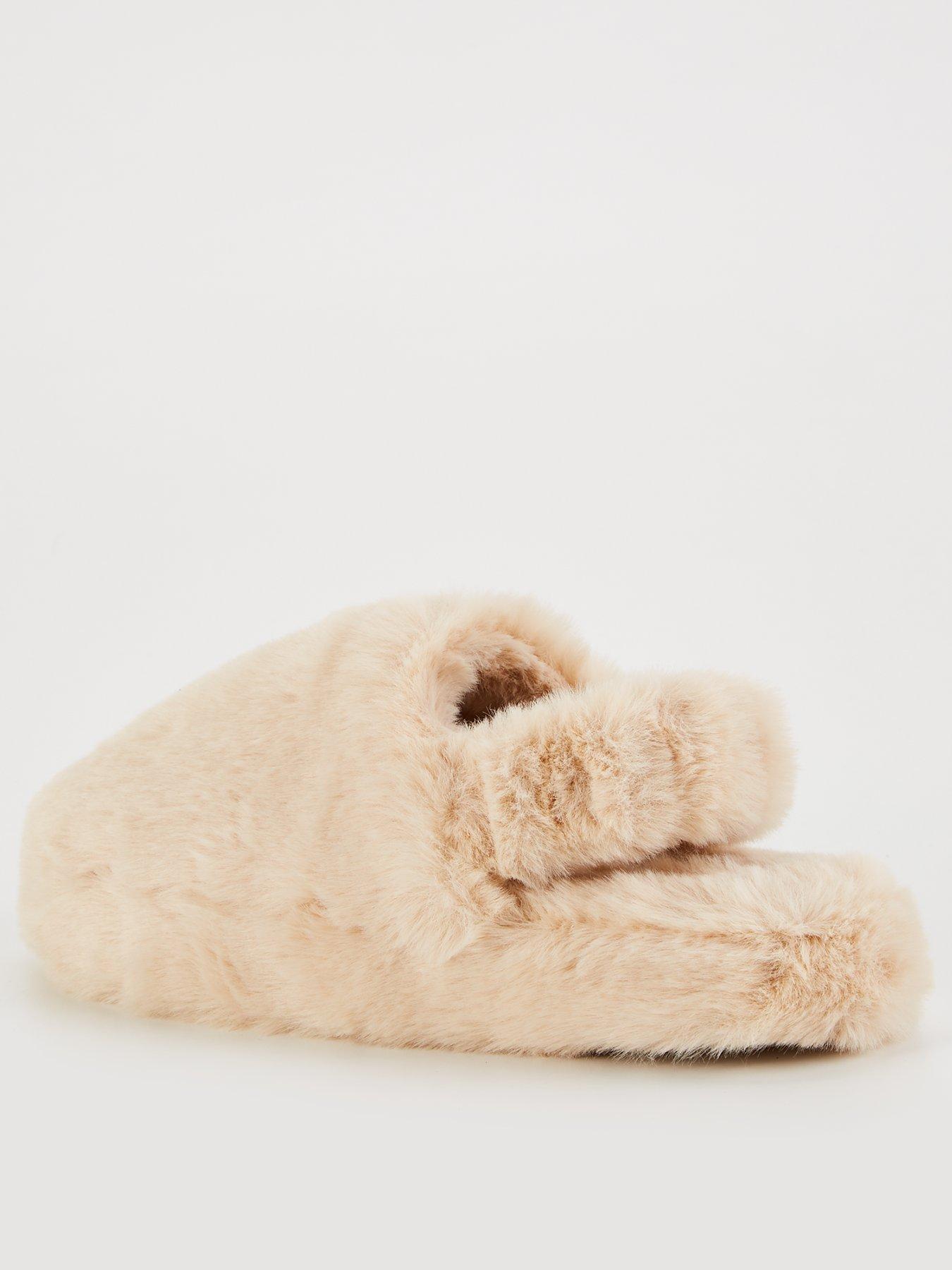 v-by-very-faux-fur-mule-with-elastic-back-creamback