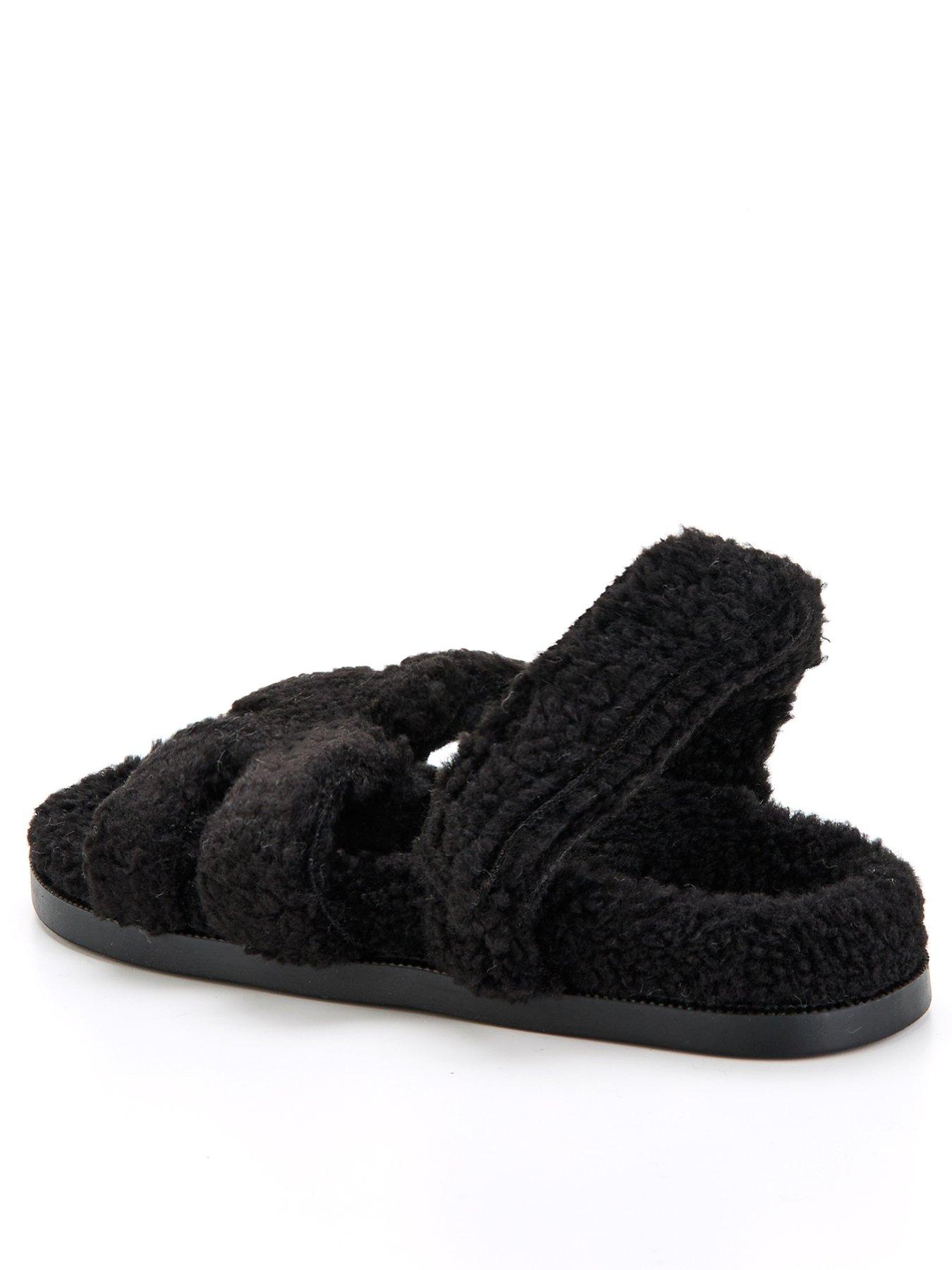 v-by-very-borg-twin-strap-slipper-blackback