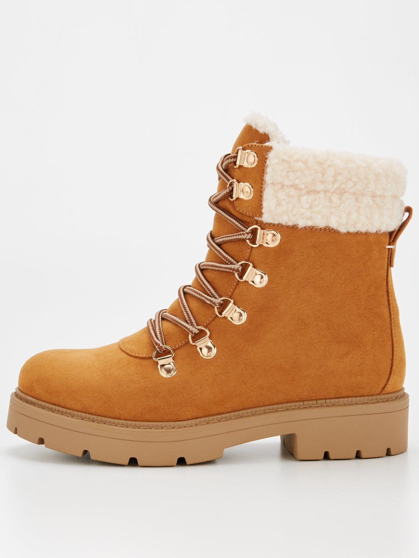 everyday-extra-wide-fit-tan-ankle-hiker-boot-brown