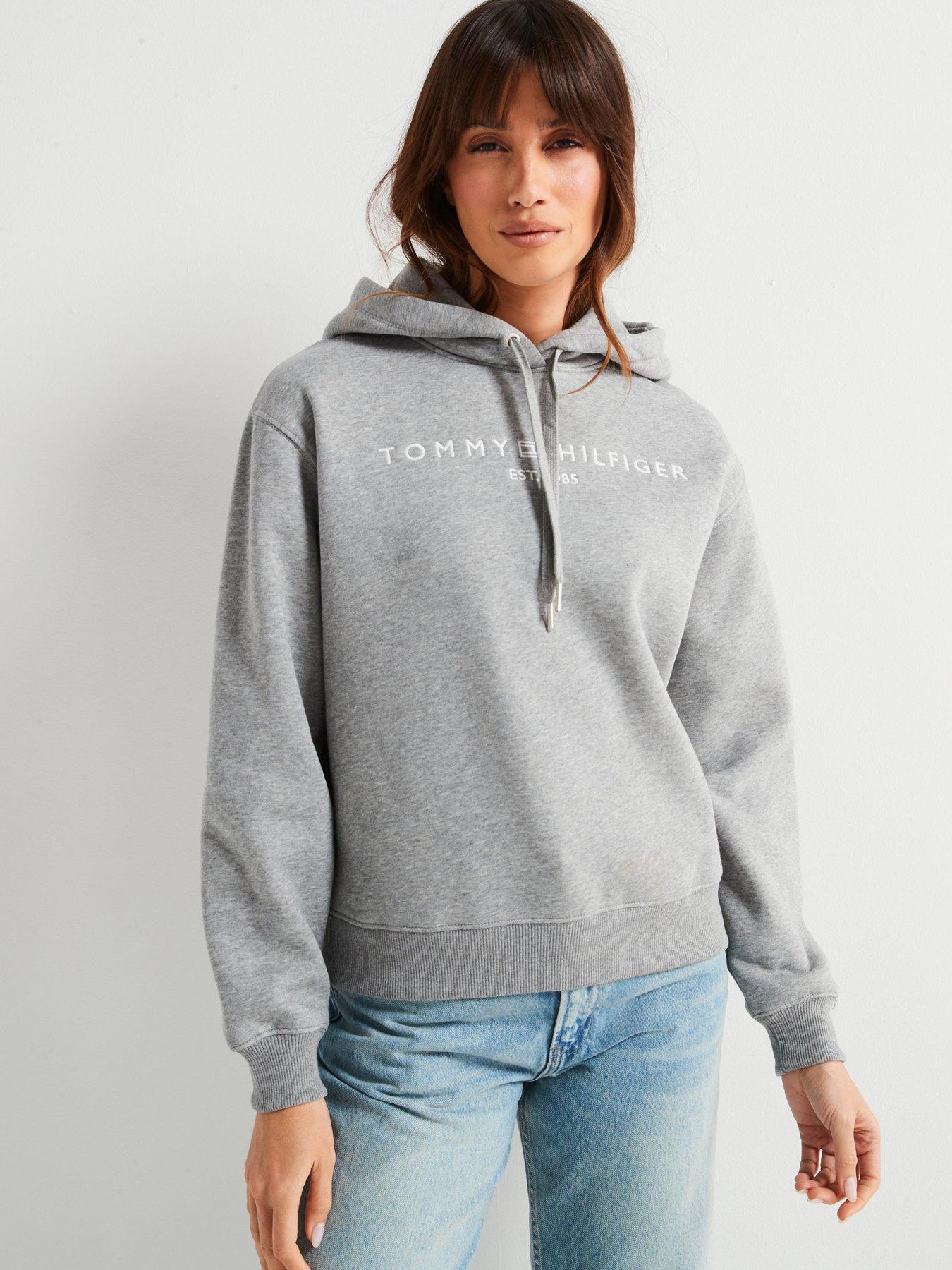 tommy-hilfiger-logo-hoodie-grey