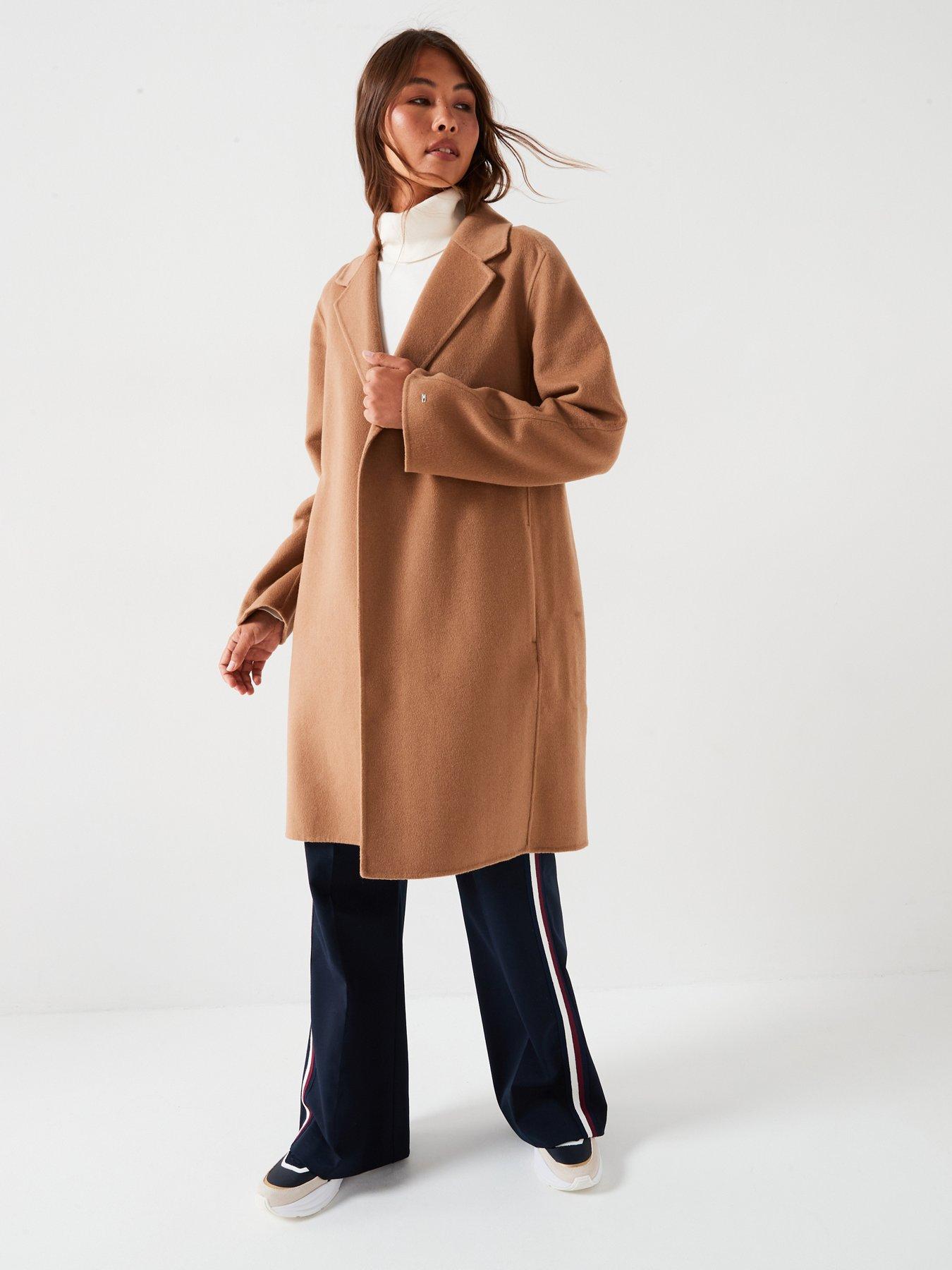 tommy-hilfiger-wool-duster-coat-brown