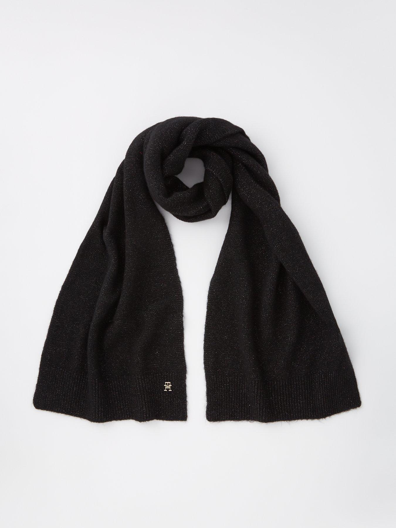 tommy-hilfiger-luxe-scarf-black