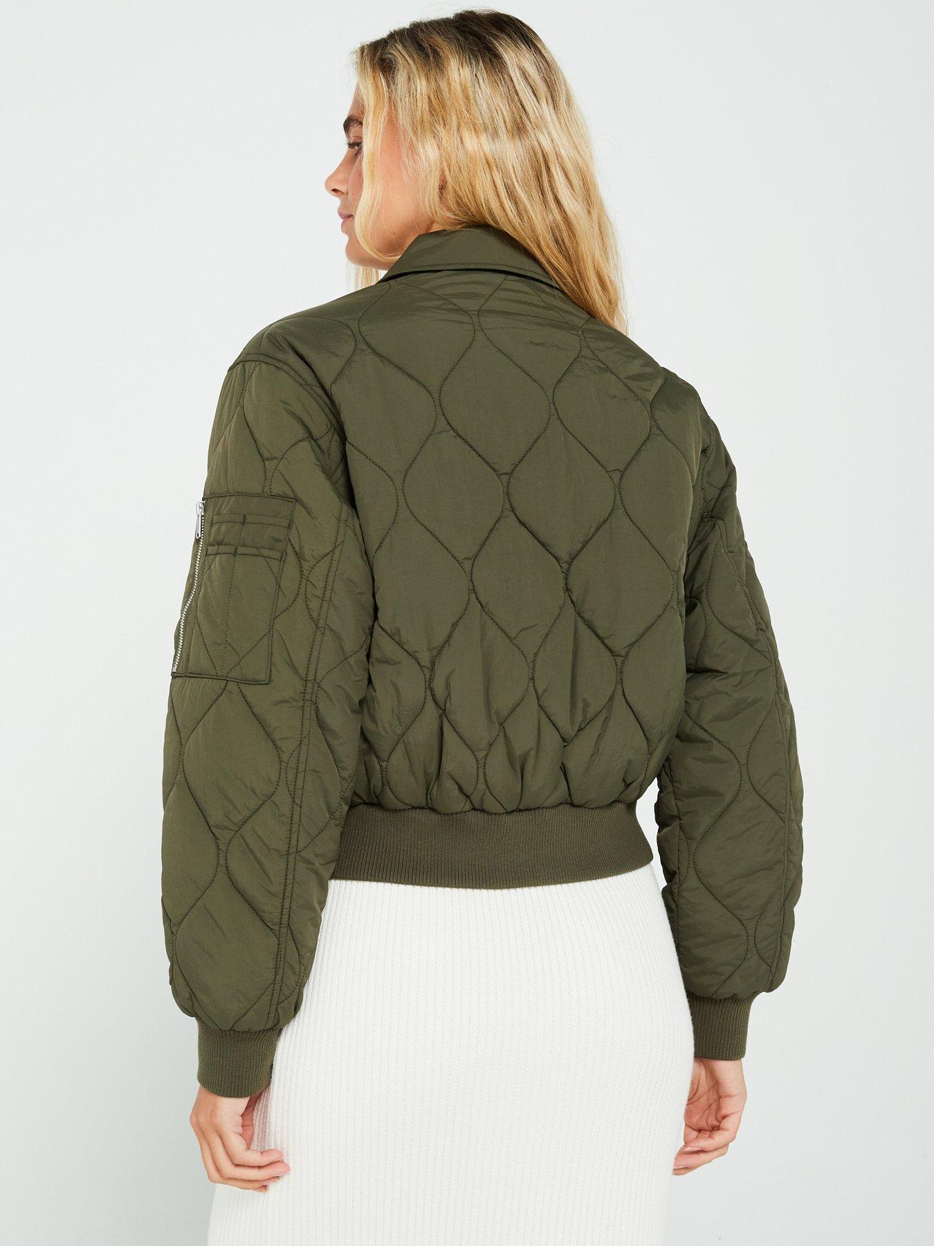 tommy-jeans-quilted-bomber-jacket-greenstillFront