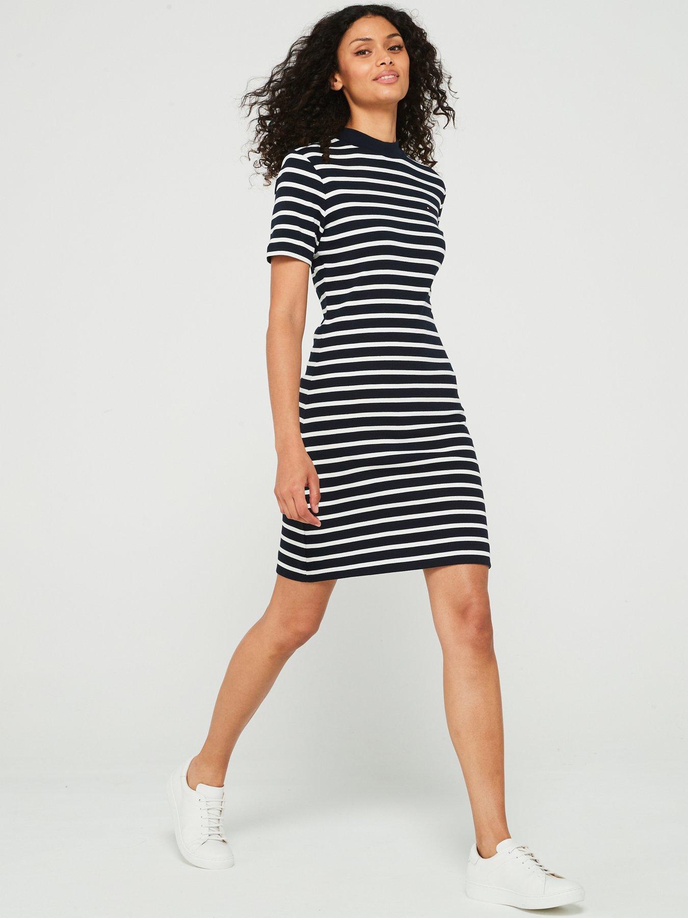 tommy-hilfiger-striped-mock-neck-dress-multiback