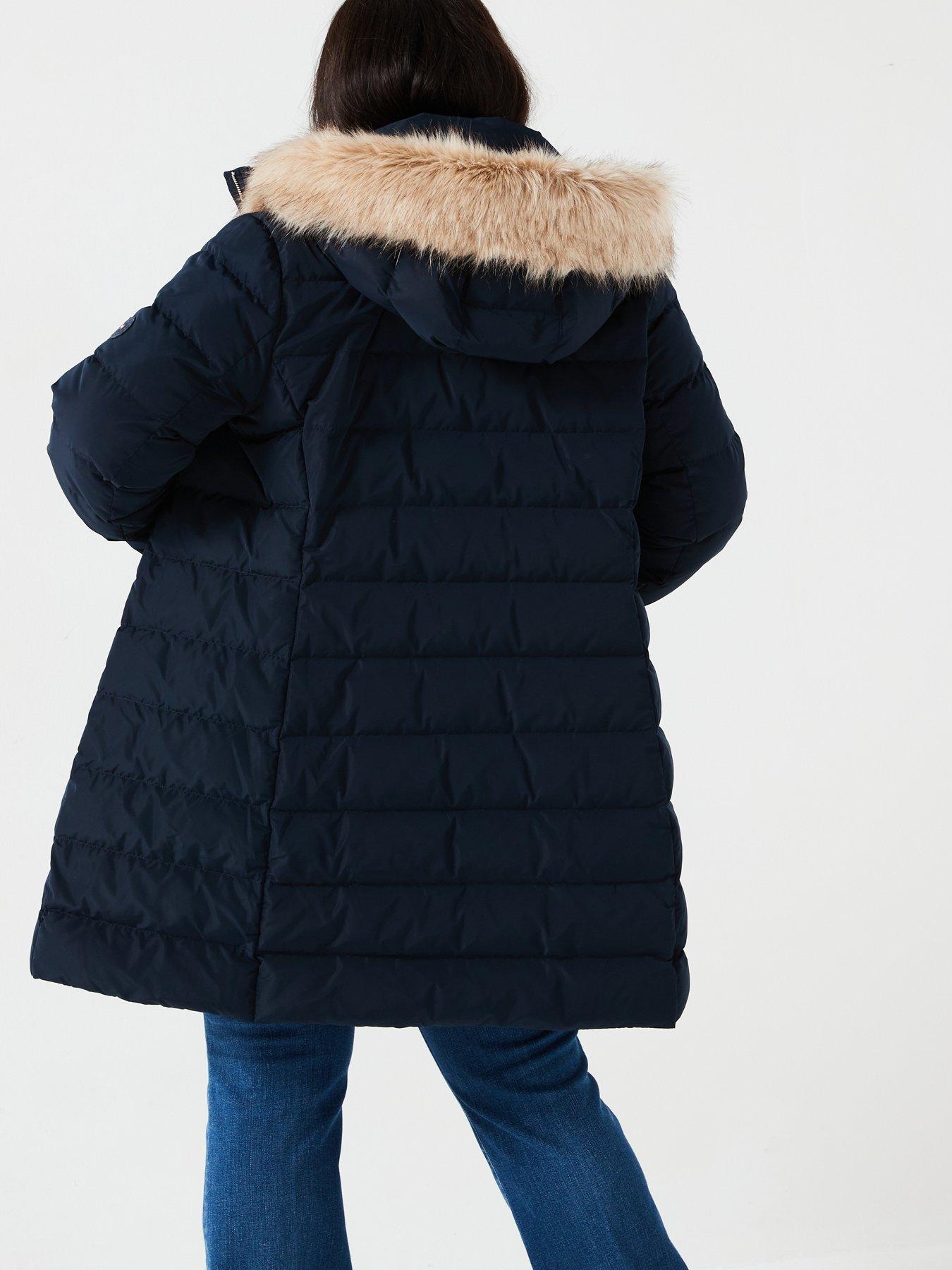 tommy-hilfiger-plus-tyra-heritage-coat-with-fur-navystillFront