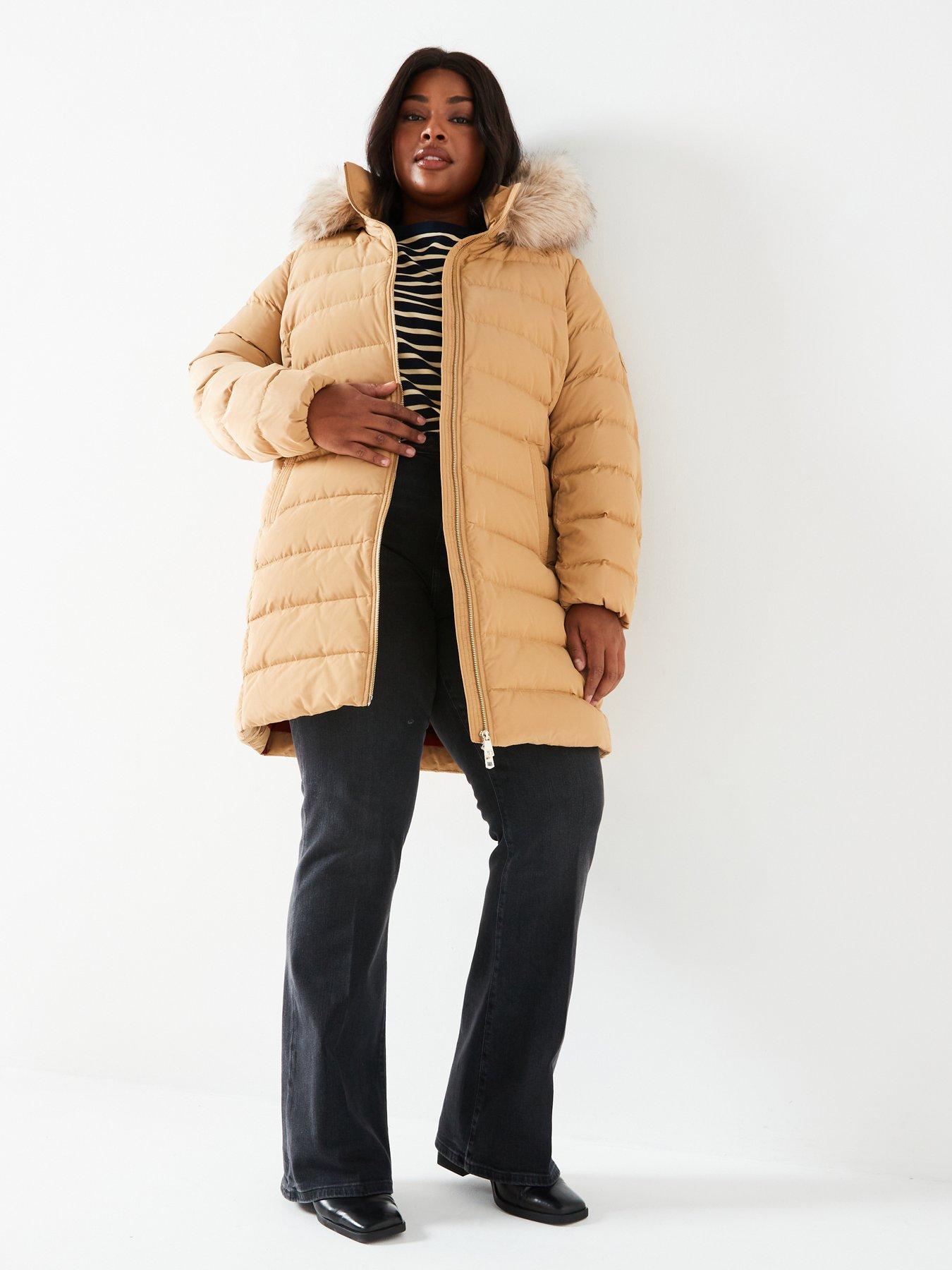 tommy-hilfiger-plus-tyra-heritage-coat-with-fur-beigeback