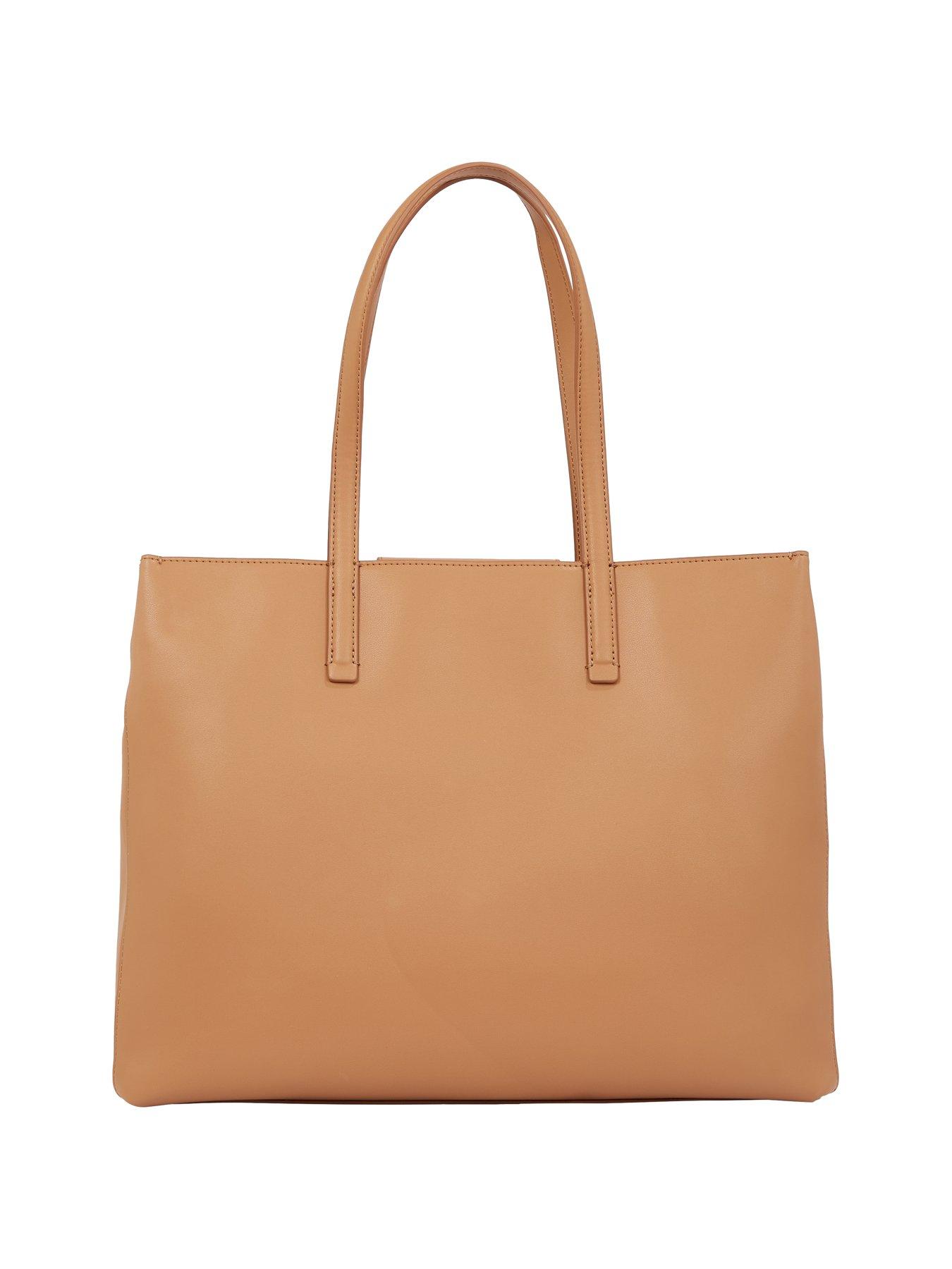 calvin-klein-medium-shopper-tote-brownstillFront