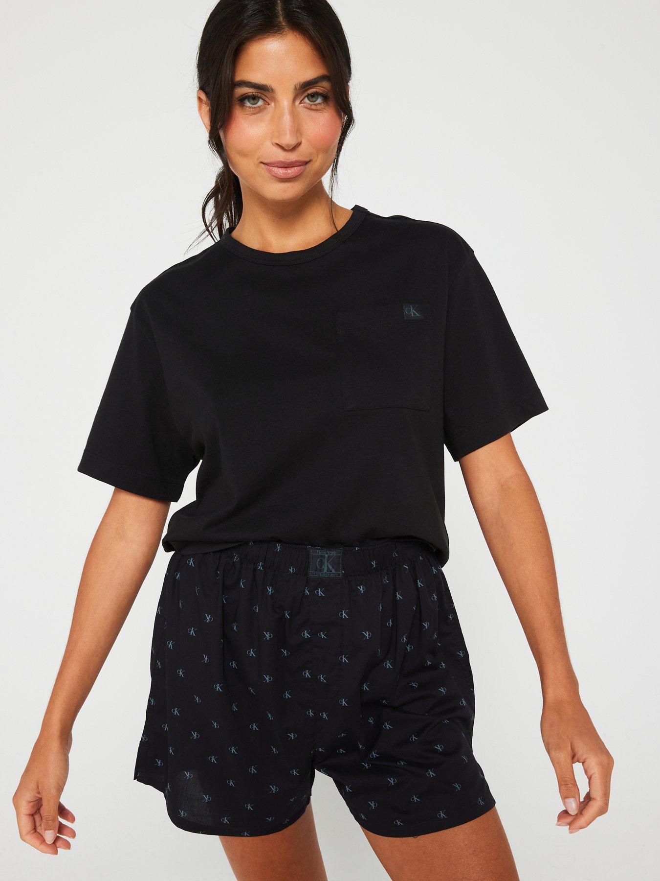 calvin-klein-short-sleeve-pyjama-set-blackoutfit