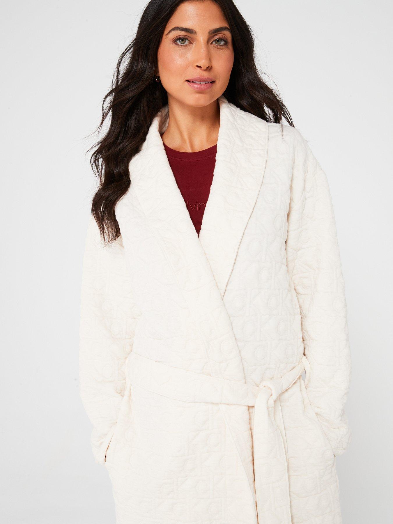 calvin-klein-waffle-monogram-robe-whiteoutfit