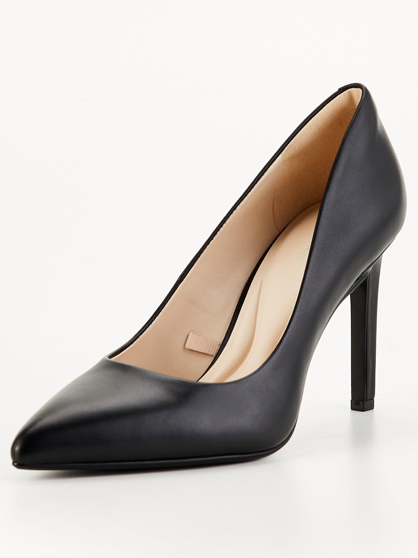 calvin-klein-leather-heel-pump-blackstillFront