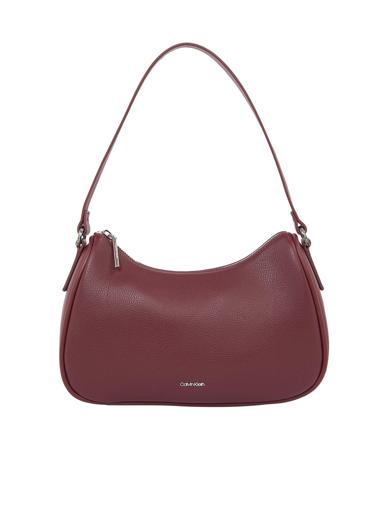 calvin-klein-logo-shoulder-bag-redfront