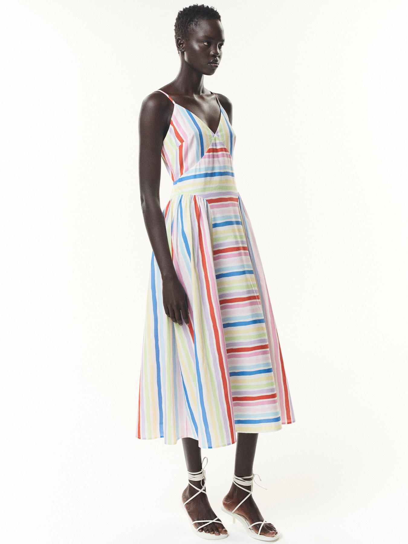 olivia-rubin-sally-painted-stripe-midi-dressback