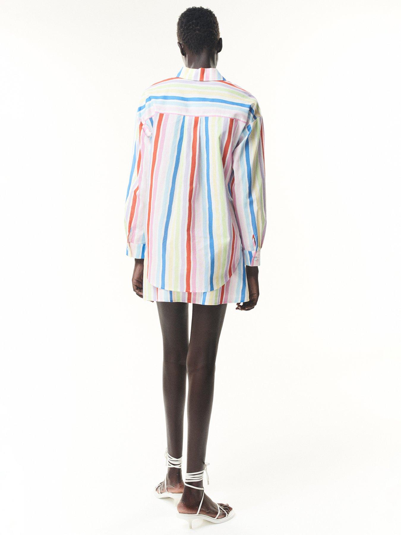 olivia-rubin-laurie-rainbow-stripe-skirtstillFront