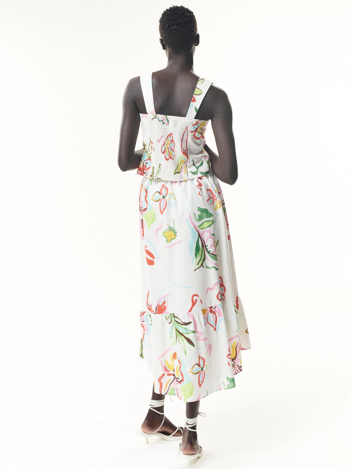 olivia-rubin-tess-painted-floral-midi-wrap-skirtstillFront