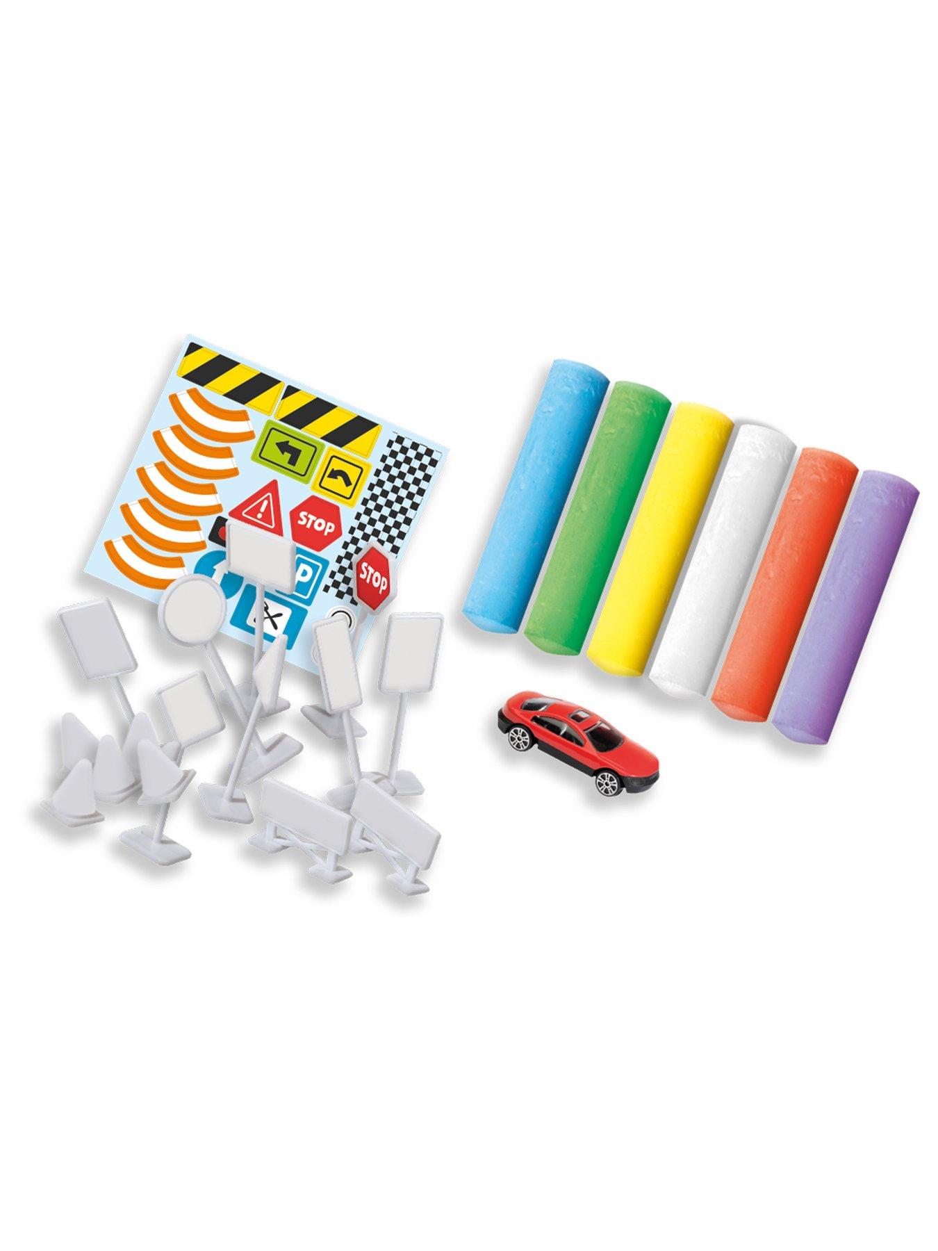 Image 3 of 7 of SES Creative Playground Chalk Traffic Set