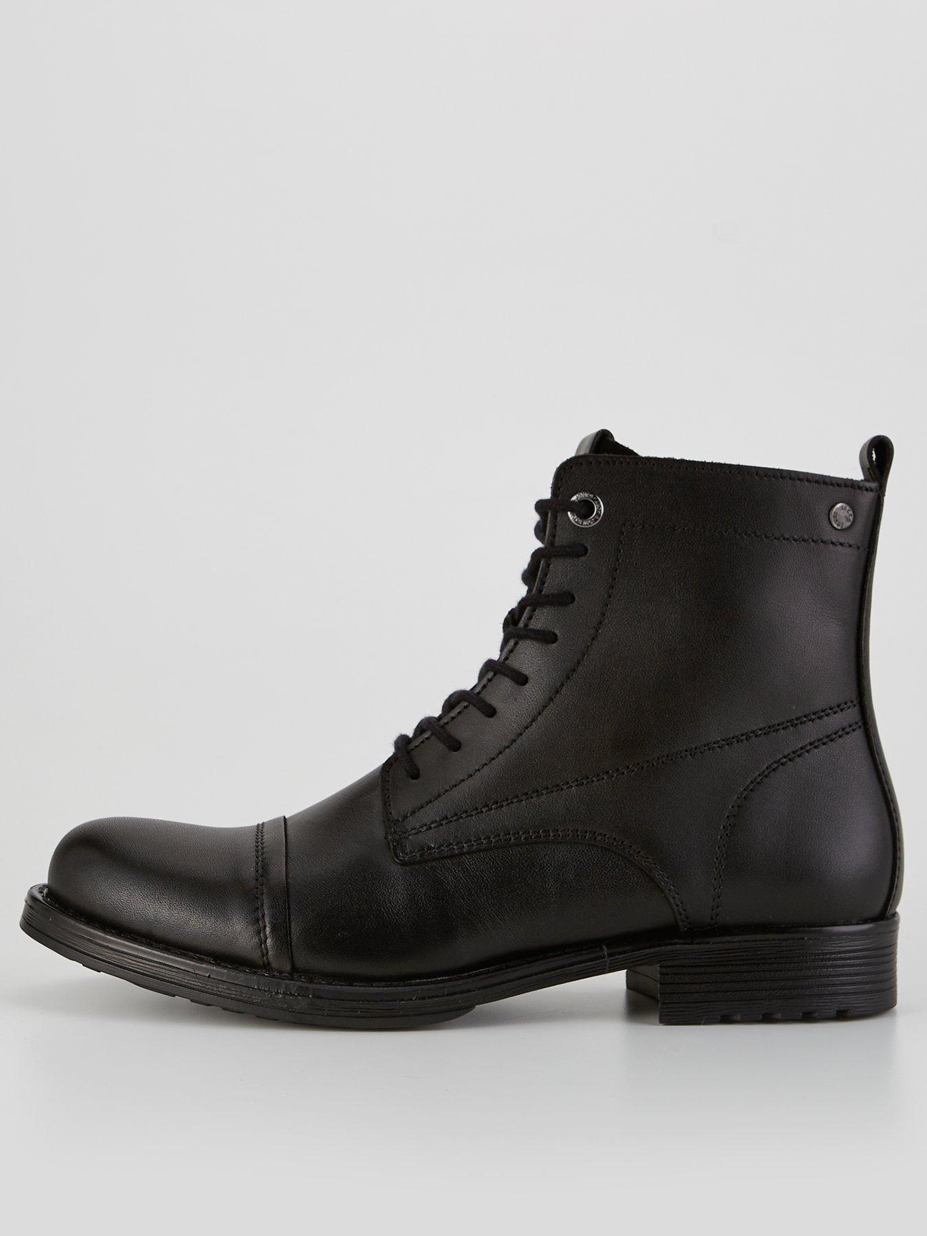 jack-jones-jack-amp-jones-leather-lace-up-boots