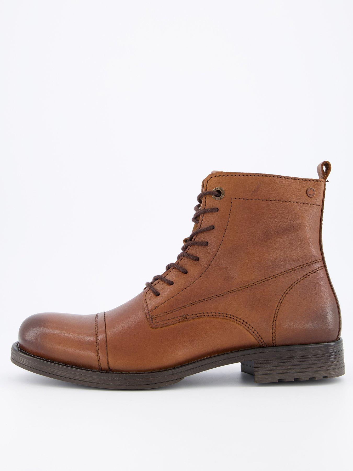 jack-jones-jack-amp-jones-leather-lace-up-boots