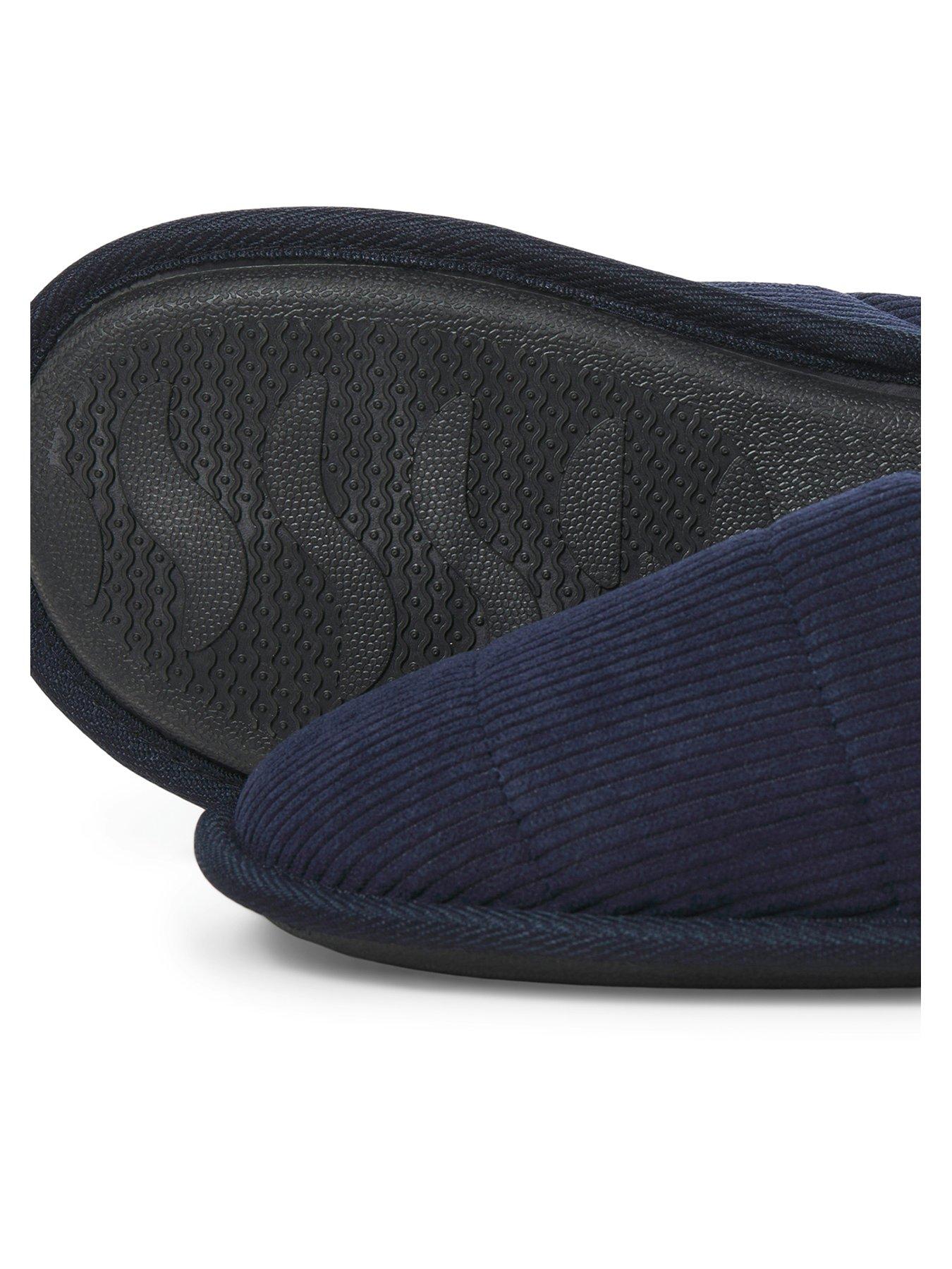 jack-jones-corduroy-mule-slippers-navydetail