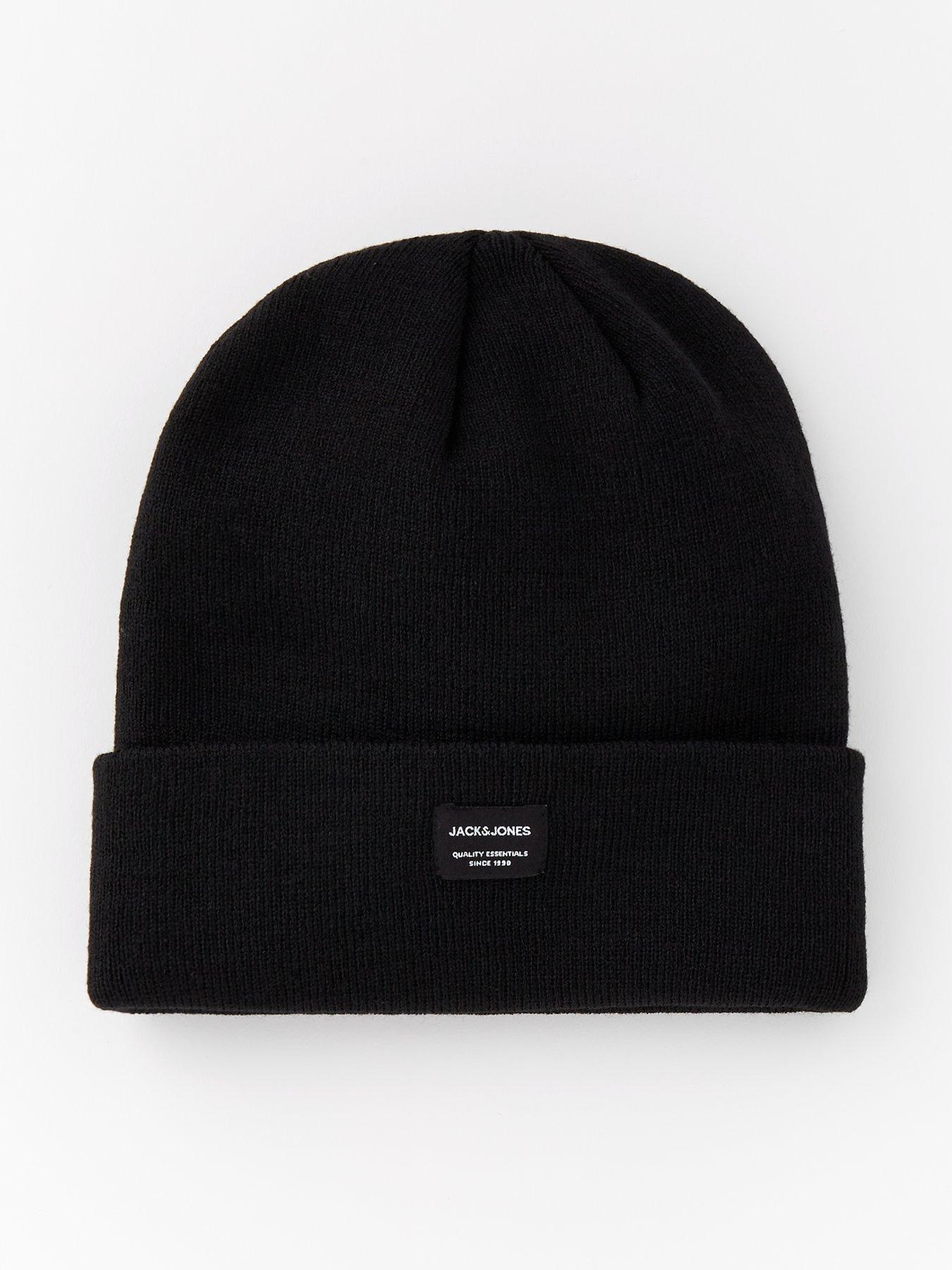 Jack & Jones Jack & Jones Knitted Beanie Hat in Black