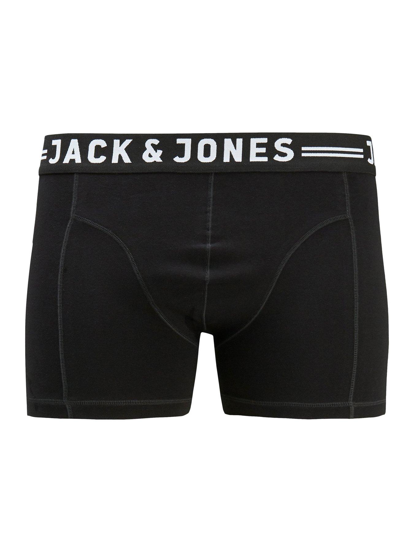 jack-jones-plus-3-pack-logo-waistband-trunks-blackback