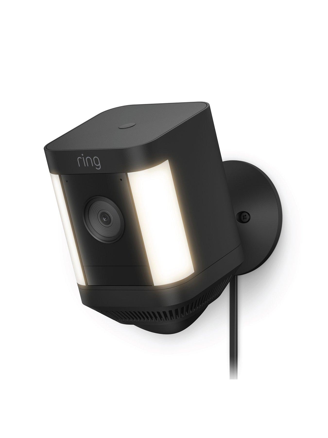 Image 1 of 8 of RING Ring Spotlight Camera Plus Smart Security Camera - Plug-in, White