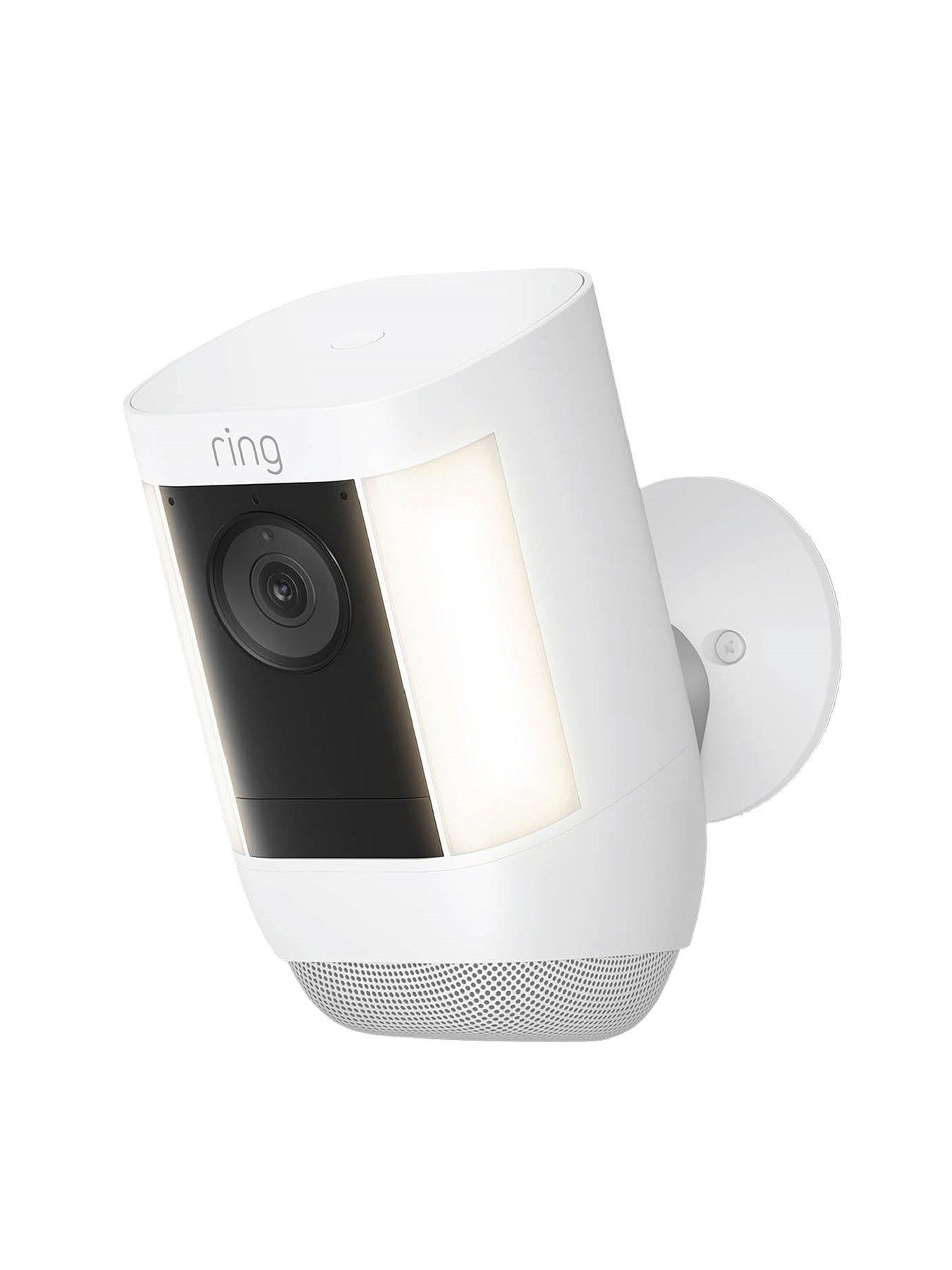 undefined Ring Spotlight Camera Pro Smart Security Camera - Battery, Black