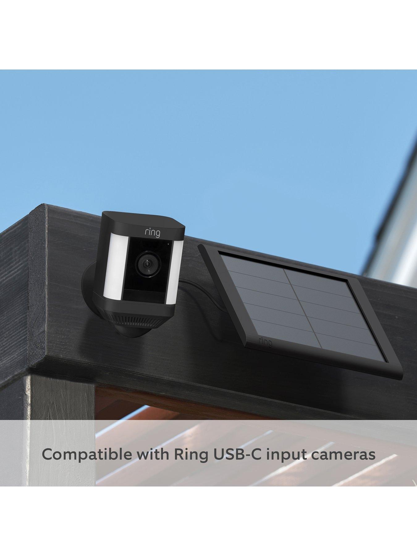 Image 5 of 5 of RING Solar Panel (USB-C) - Black