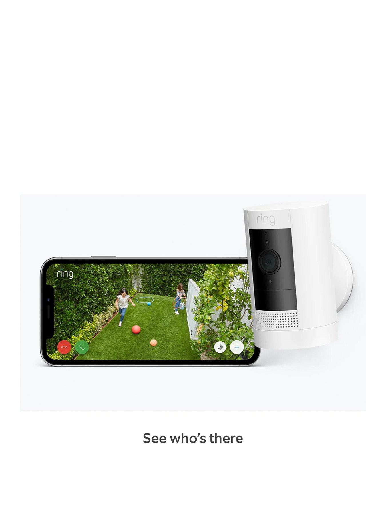 Image 2 of 8 of RING Ring Stick Up Cam Battery (Gen 3) Smart Camera - 2 Pack, White