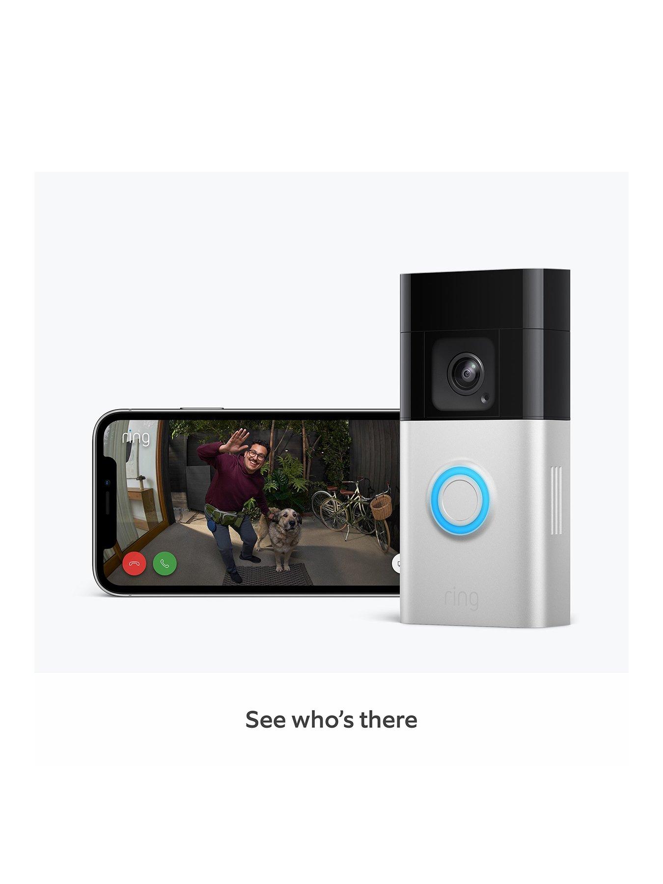 Image 3 of 8 of RING Battery Video Doorbell Pro 4K - White