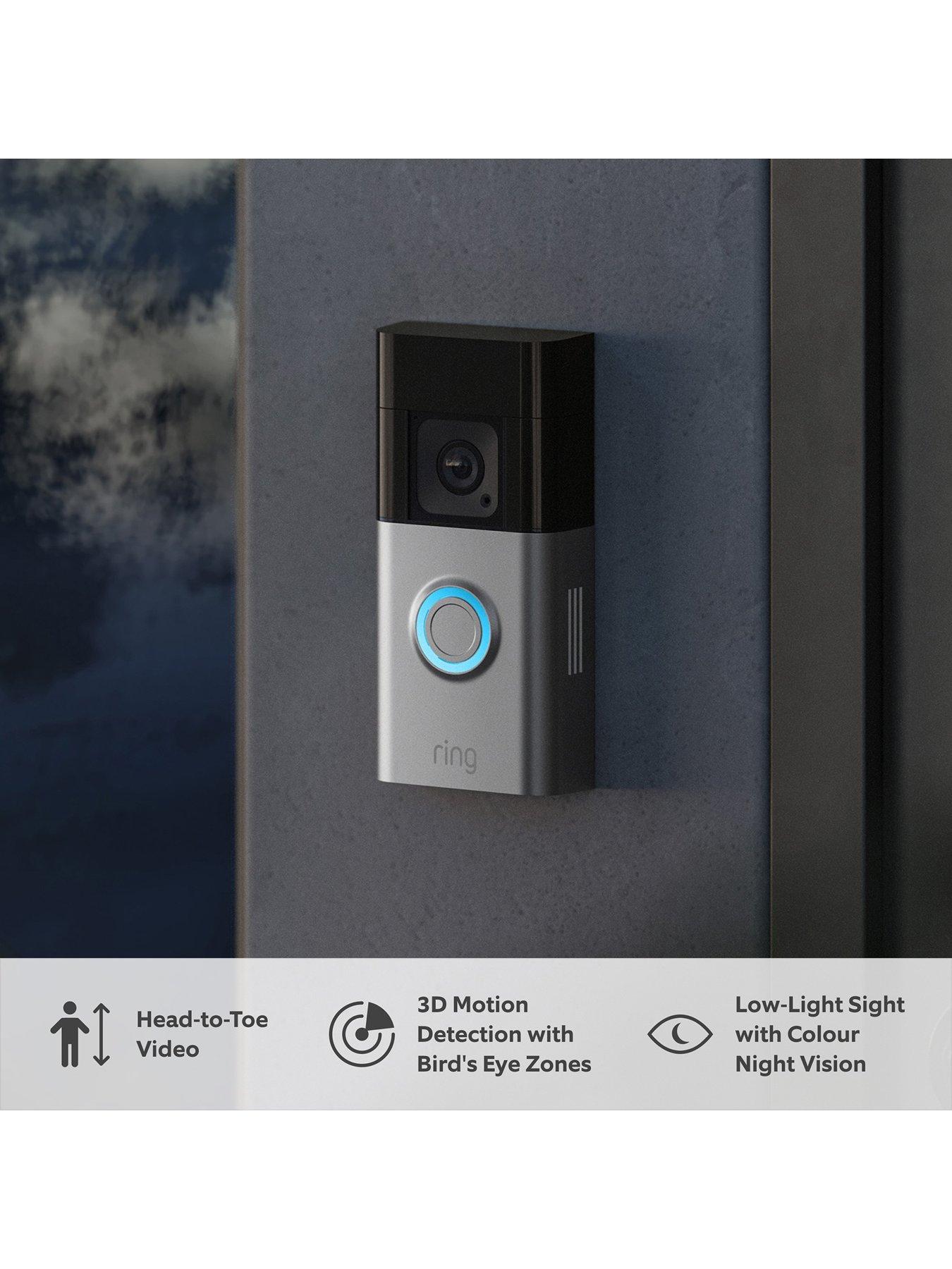 Image 4 of 8 of RING Battery Video Doorbell Pro 4K - White
