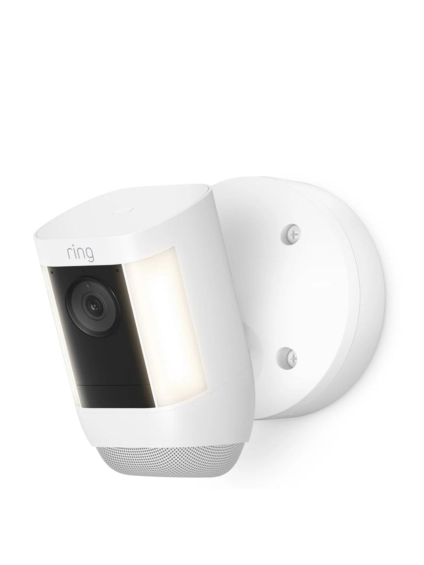 undefined Ring Spotlight Camera Pro Smart Security Camera - Wired, Black