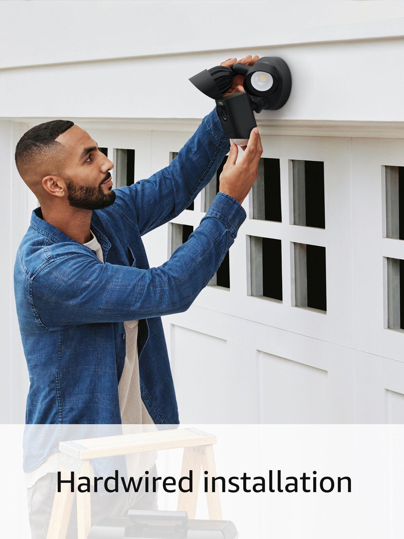 Image 5 of 8 of RING Ring Floodlight Cam Wired Plus Smart Security Camera - White