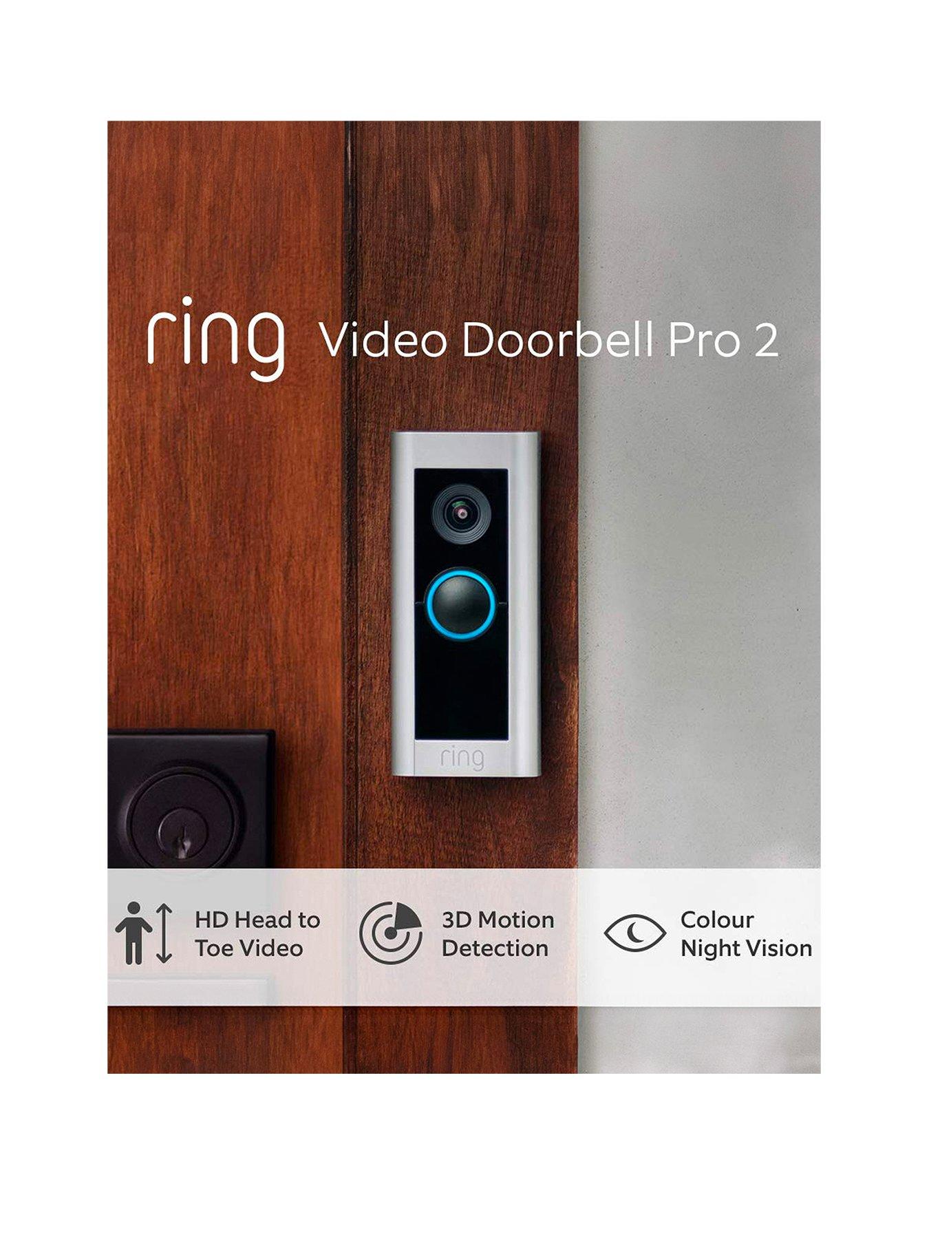 Image 3 of 8 of RING Ring Video Doorbell Pro 2 Hardwired - Silver