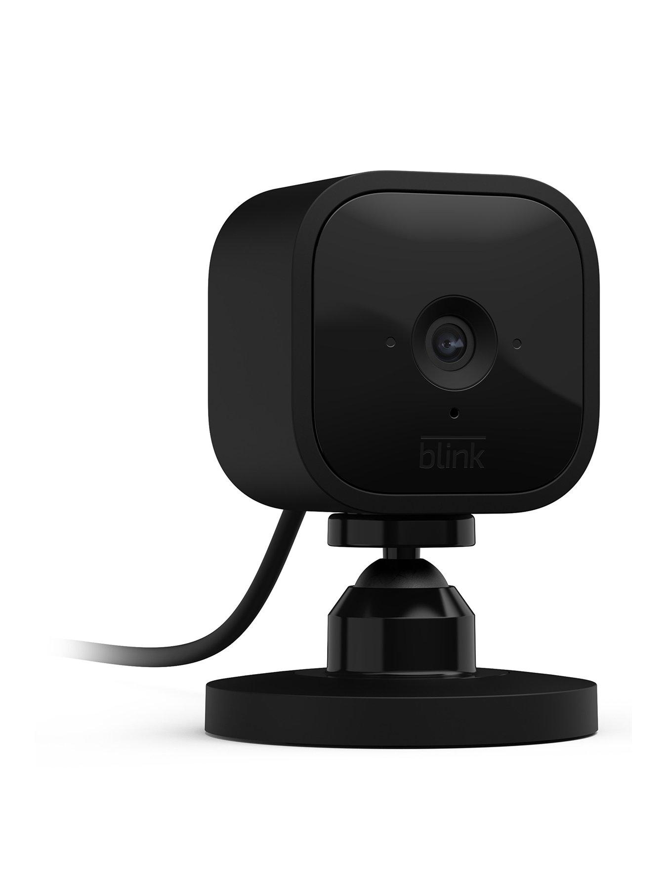 Image 1 of 5 of Blink Blink Mini , Compact indoor plug-in smart security camera, 1080p HD video, motion detection, Works with Alexa , 1 Camera
