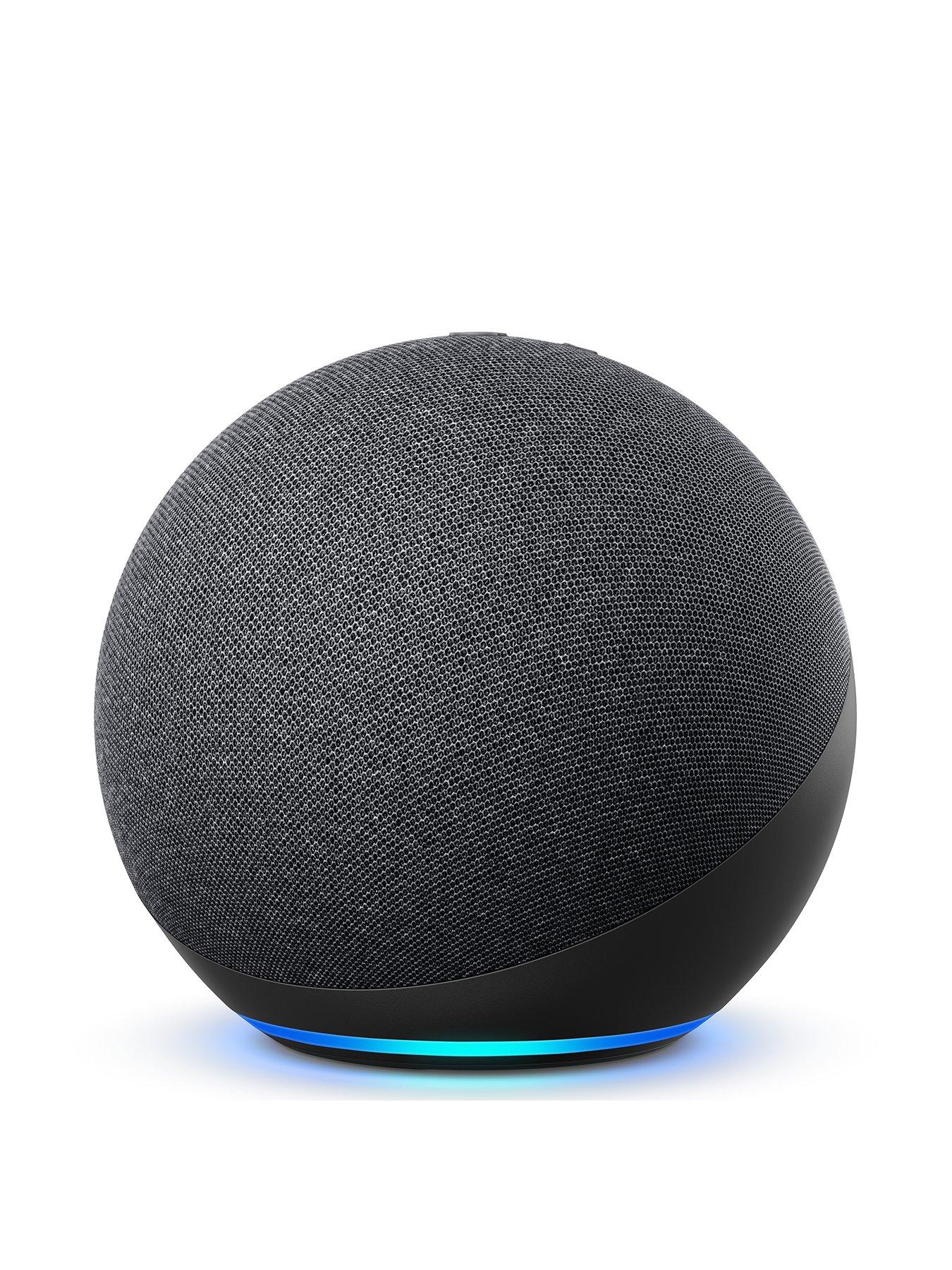 Image 1 of 6 of Amazon Amazon Echo (4th Generation) Smart Speaker with premium sound, smart home hub, privacy controls and Alexa - Blue