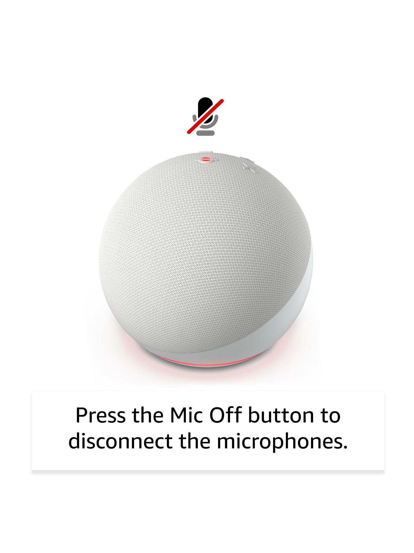 Image 2 of 7 of Amazon Amazon Echo Dot (5th Generation) Smart Speaker - White