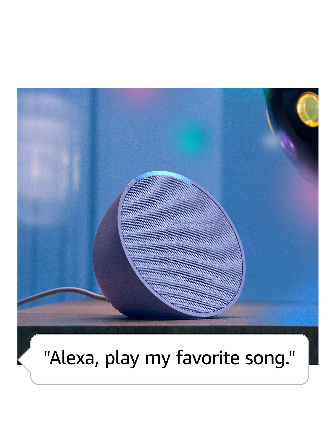 Image 3 of 7 of Amazon Amazon Echo Pop Smart Speaker - White