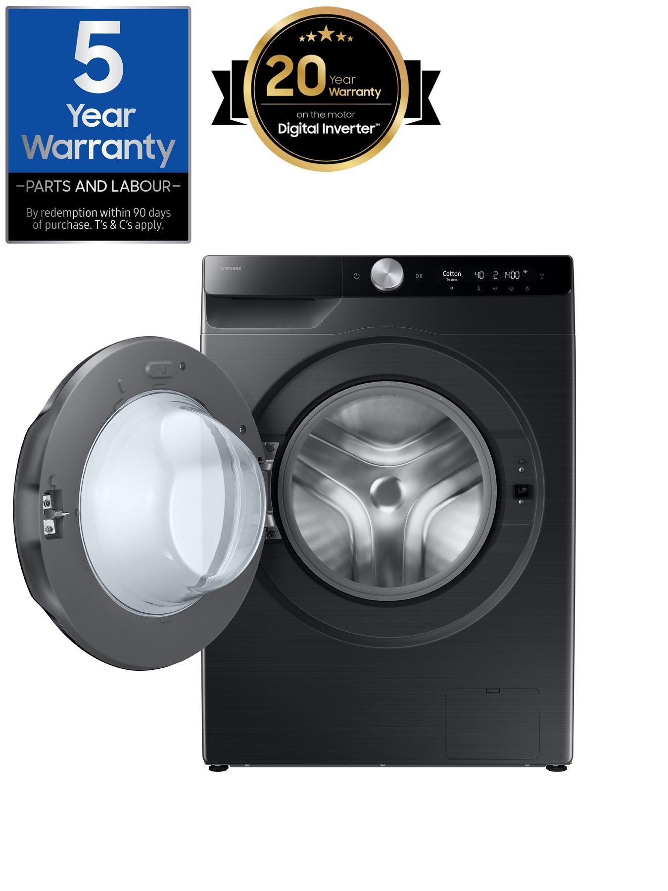 samsung-series-6-wd90dg6b85bbu1-9kg-wash-6kg-dry-1400-spinnbspwasher-dryer-withnbspecobubbletrade-technology-blackstillFront